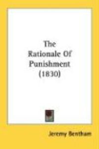 Produktbild: The Rationale of Punishment (1830)