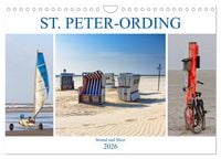 Produktbild: ST. PETER ORDING Strand und Meer (Wandkalender 2026 DIN A4 quer), CALVENDO Monatskalender