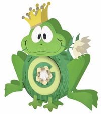 Produktbild URSUS Laternenzeit Laternen-Bastelset rund Frosch
