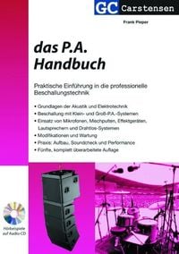 Bild vom Artikel Das P.A. Handbuch vom Autor Frank Pieper