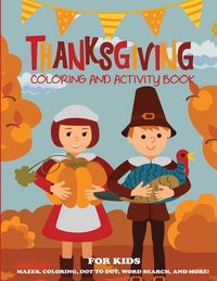 Produktbild: Thanksgiving Coloring Book and Activity Book for Kids