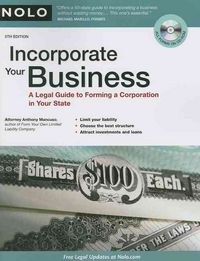 Produktbild: Incorporate Your Business: A Legal Guide to Forming a Corporation in Your State