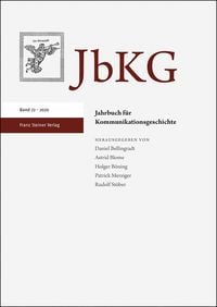 Produktbild: Jahrbuch f&uuml;r Kommunikationsgeschichte 22 (2020)