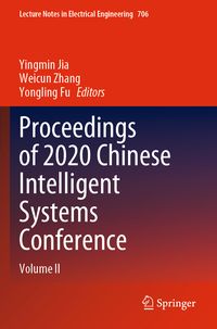 Produktbild: Proceedings of 2020 Chinese Intelligent Systems Conference