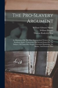 Produktbild: The Pro-slavery Argument