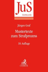 Produktbild: Mustertexte zum Strafprozess