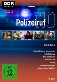 Bild vom Artikel Polizeiruf 110 - Box 11 (DDR TV-Archiv) mit Sammelrücken  [4 DVDs] vom Autor Henry Hübchen