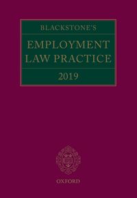 Produktbild: Blackstone's Employment Law Practice 2019