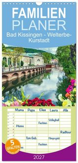 Produktbild: Familienplaner 2027 - Bad Kissingen - Welterbe-Kurstadt mit 5 Spalten (Wandkalender, 21 x 45 cm) CALVENDO
