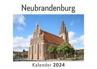 Produktbild: Neubrandenburg (Wandkalender 2024, Kalender DIN A4 quer, Monatskalender im Querformat mit Kalendarium, Das perfekte Geschenk)