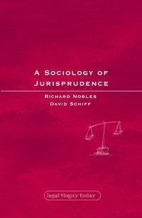 Produktbild: A Sociology of Jurisprudence