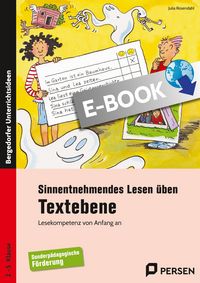 Produktbild: Sinnentnehmendes Lesen &uuml;ben: Textebene