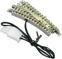 Produktbild: Rokuhan 7297022 Z Gleis (mit Bettung) Weiche, elektrisch, links 55mm 26&deg; 127mm 1St.