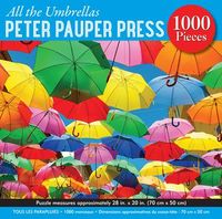 Produktbild: All the Umbrellas 1000 Piece Puzzle