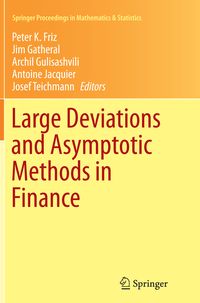 Produktbild: Large Deviations and Asymptotic Methods in Finance