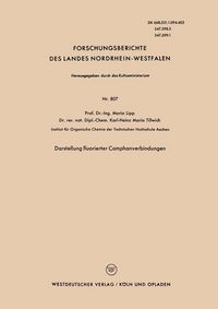 Produktbild: Darstellung fluorierter Camphanverbindungen