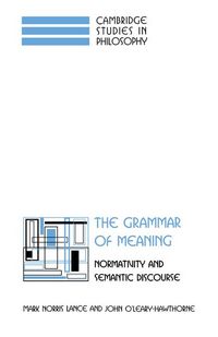 Produktbild: The Grammar of Meaning