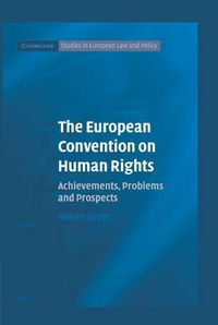 Produktbild: The European Convention on Human Rights