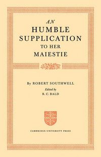 Produktbild: An Humble Supplication to Her Maiestie