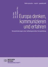 Produktbild: Europa denken, kommunizieren und erfahren