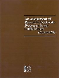 Produktbild: An Assessment of Research-Doctorate Programs in the United States
