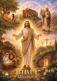 Produktbild: Bibel Malbuch f&uuml;r Kinder ab 8 Jahren und Erwachsene mit 74 wundersch&ouml;nen Ausmalmotiven aus dem Alten und Neuen Testament