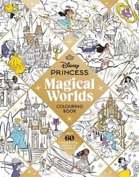 Produktbild: Disney Princess Magical Worlds Colouring Book