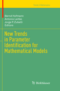 Produktbild: New Trends in Parameter Identification for Mathematical Models