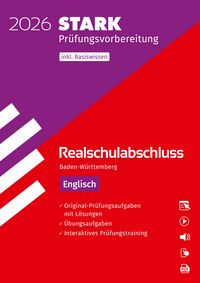 Produktbild: STARK Englisch - Realschulabschluss 2026 BW - Pr&uuml;fungsvorbereitung inkl. Basistraining und L&ouml;sungen