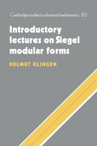 Produktbild: Introductory Lectures on Siegel Modular Forms