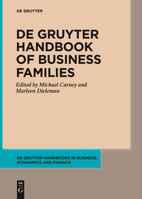 Produktbild: De Gruyter Handbook of Business Families