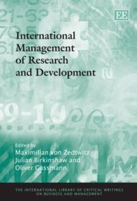 Produktbild: International Management of Research and Development