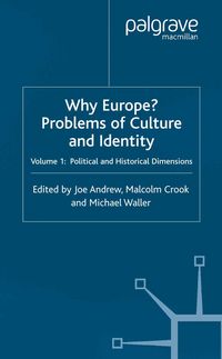 Produktbild: Why Europe? Problems of Culture and Identity