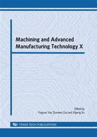 Produktbild: Machining and Advanced Manufacturing Technology X