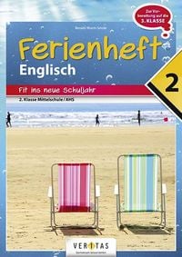 Produktbild: Ferienheft Englisch 2. Klasse MS/AHS. Lehrplan 2023