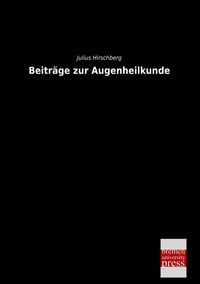 Produktbild: Beitr&auml;ge zur Augenheilkunde