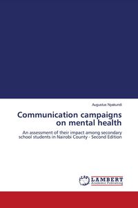 Produktbild: Communication campaigns on mental health
