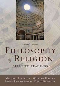 Produktbild: Philosophy of Religion: Selected Readings