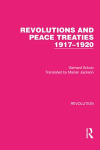 Produktbild: Revolutions and Peace Treaties 1917-1920