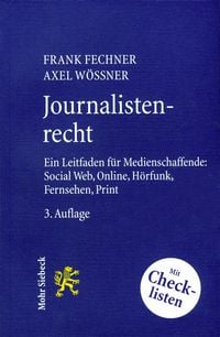 Produktbild: Journalistenrecht