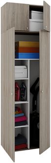Produktbild: Holz Besenschrank Staubsauger Putzschrank Vandol
