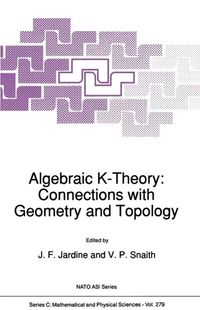 Produktbild: Algebraic K-Theory: Connections with Geometry and Topology