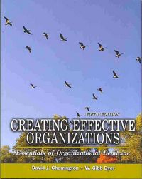 Produktbild: Creating Effective Organizations