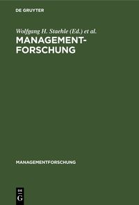 Produktbild: Managementforschung