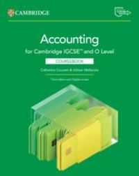 Produktbild: Cambridge Igcse(tm) and O Level Accounting Coursebook with Digital Access (2 Years)