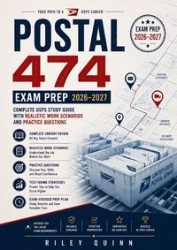 Produktbild: Postal 474 Exam Prep 2026&ndash;2027