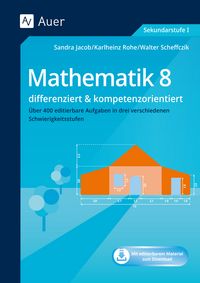 Produktbild: Mathematik 8 differenziert u. kompetenzorientiert