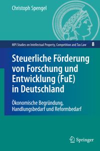 Produktbild: Steuerliche F&ouml;rderung von Forschung und Entwicklung (FuE) in Deutschland