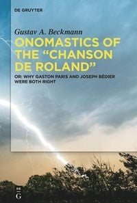 Produktbild: Onomastics of the "Chanson de Roland"
