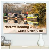 Produktbild: Narrow Boating auf dem Grand Union Canal (hochwertiger Premium Wandkalender 2026 DIN A2 quer), Kunstdruck in Hochglanz